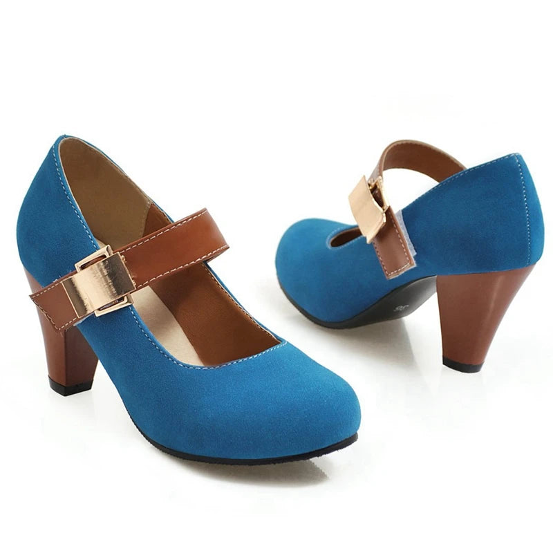 Maris Buckle Heels