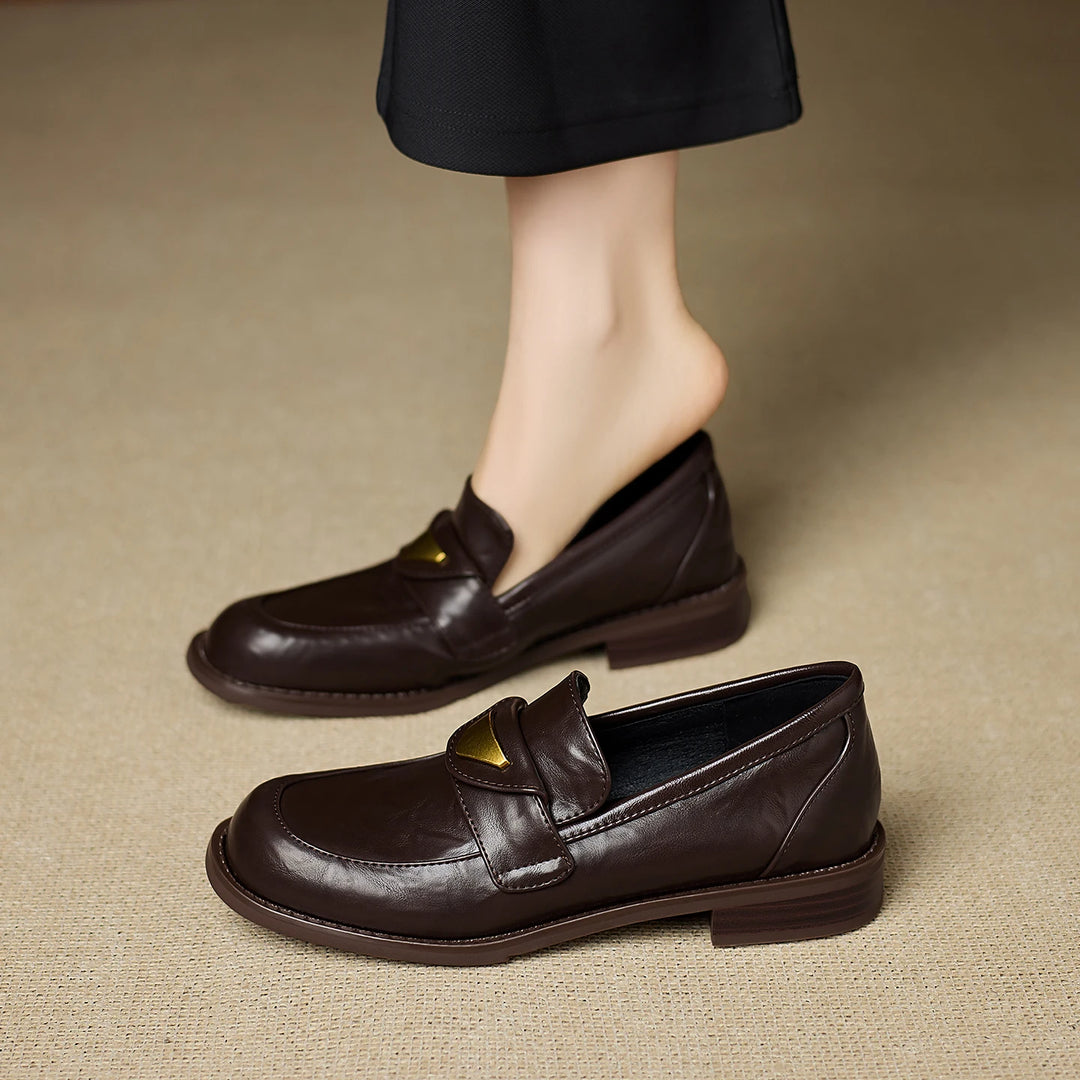 Marcella Buckle Loafers