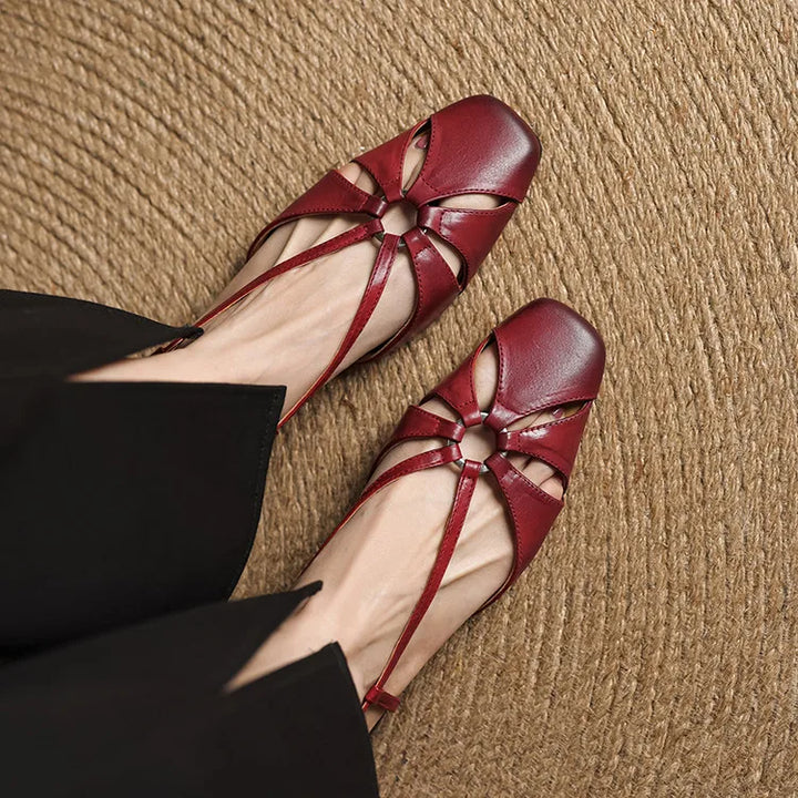 Sienna Cutout Slingbacks