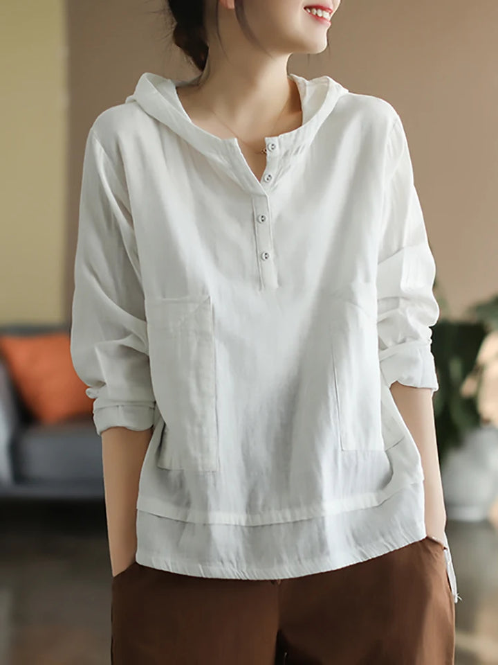 Haven Cotton Linen Hoodie