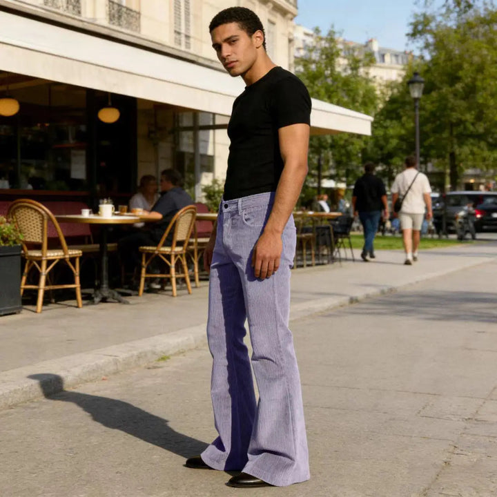 Velluto Corduroy Flare Trousers