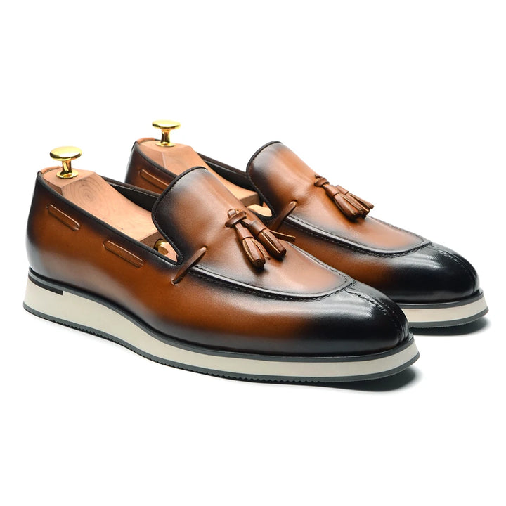Tassetto Tassel Deck Loafers