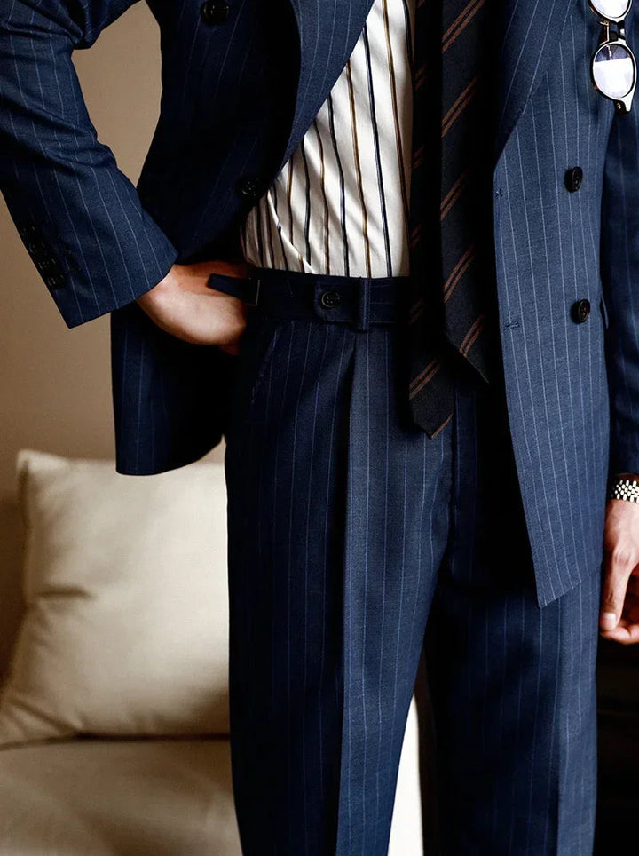 Vittorio Pinstripe Trousers