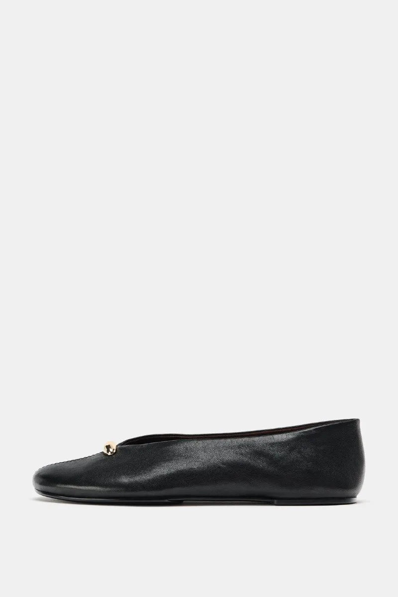 Delara Leather Flats
