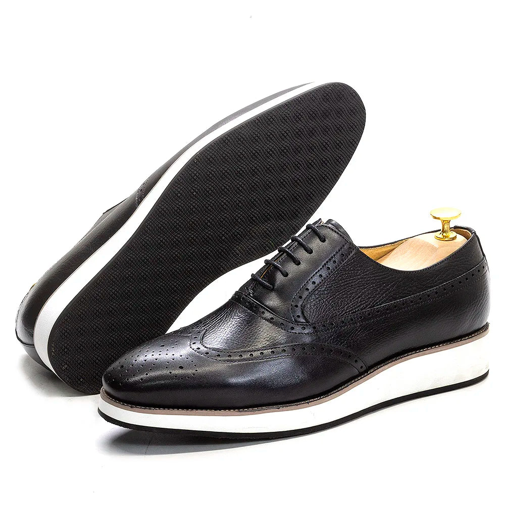 Borghese Wingtip Brogue Sneakers