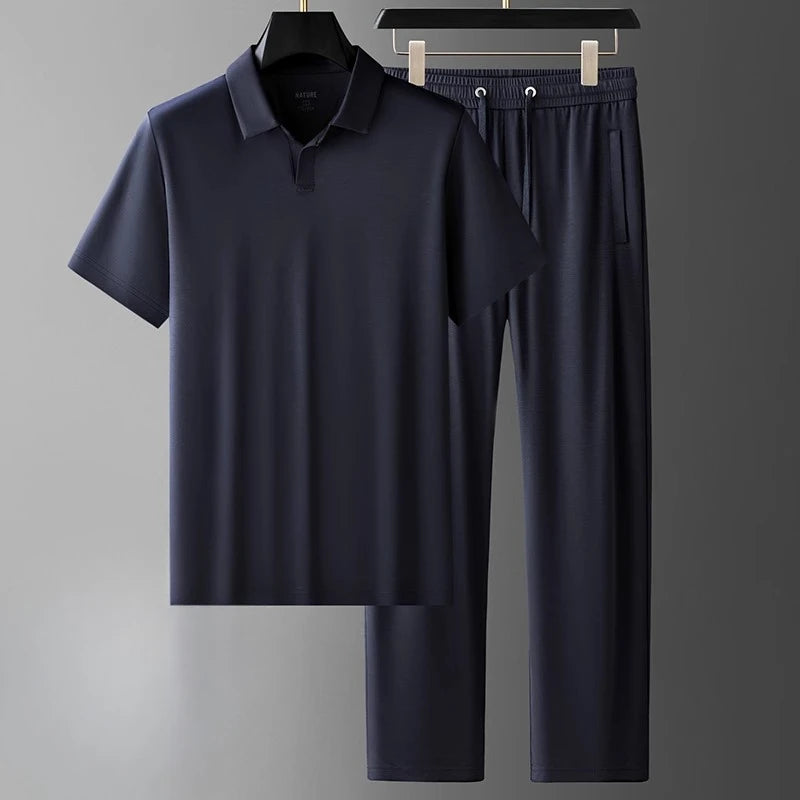 Sorrento Silk Polo Set