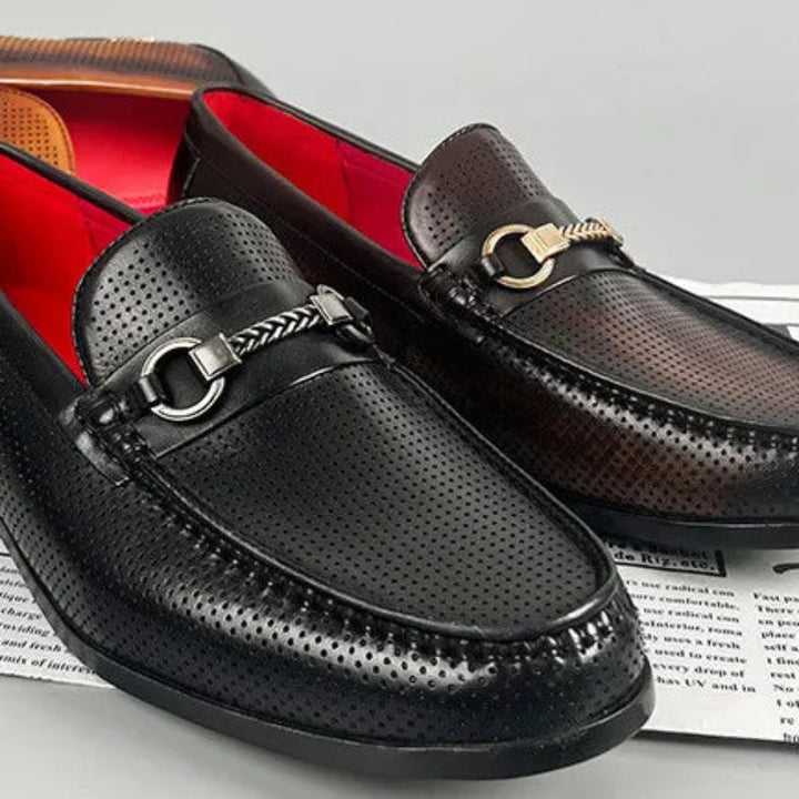 Renzo Leather Loafers