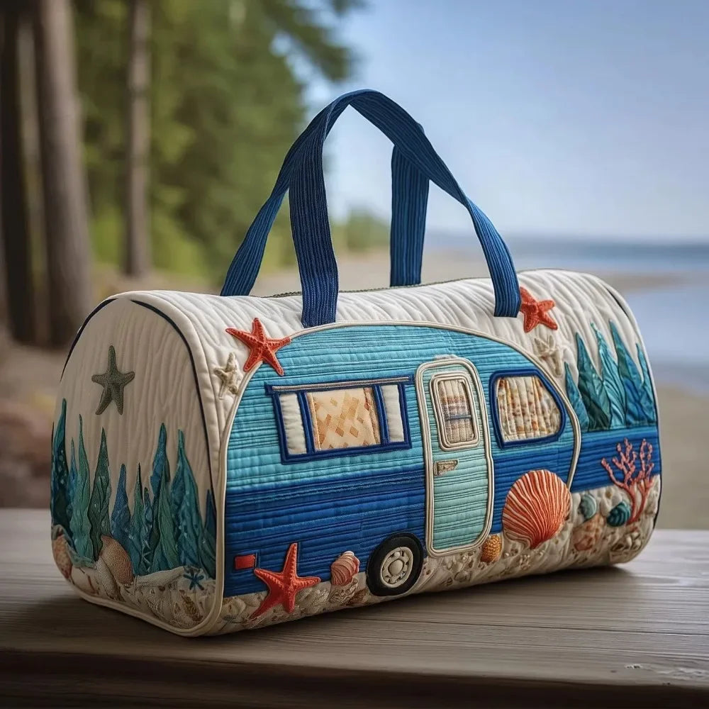 Wanderbus Quilted Duffle Bag