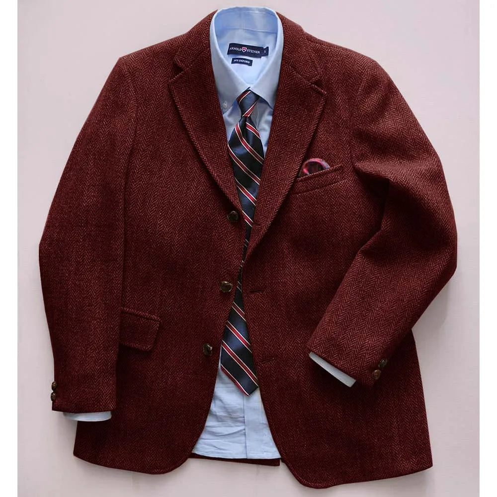 Lisca Herringbone Tweed Blazer