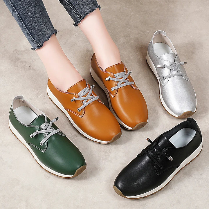 Mara Leather Sneakers