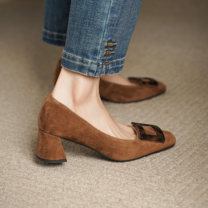 Adriana Suede Pumps