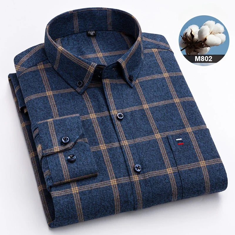 Boscaglia Brushed Plaid Shirt