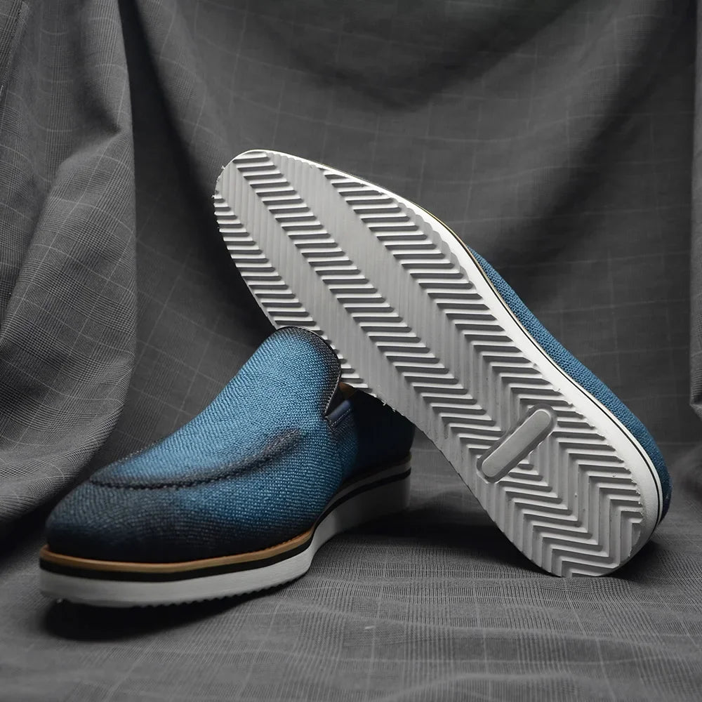 Venturo Leather Leisure Loafers