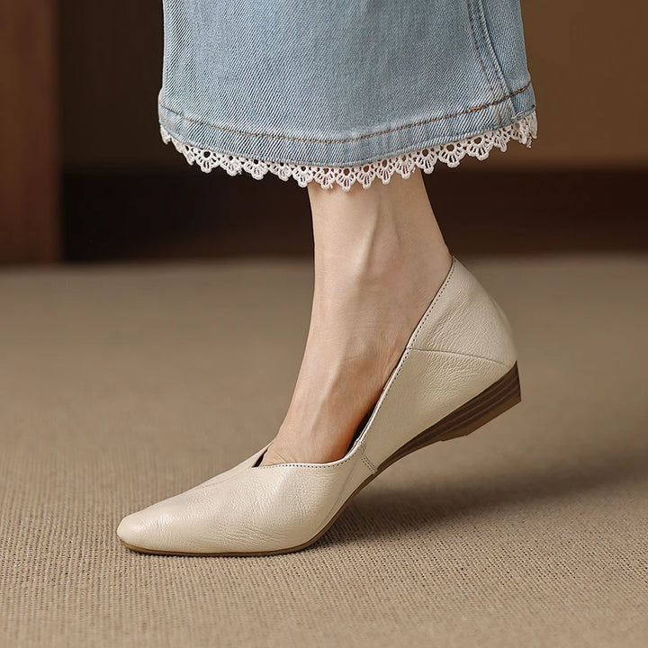 Layla Lowline Leather Flats