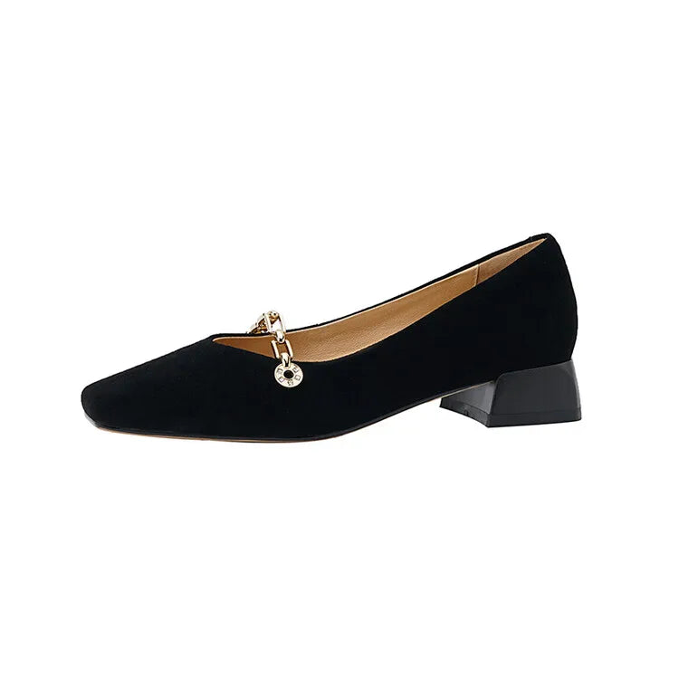 Marigold Chain Loafers