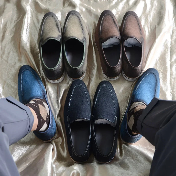Venturo Leather Leisure Loafers