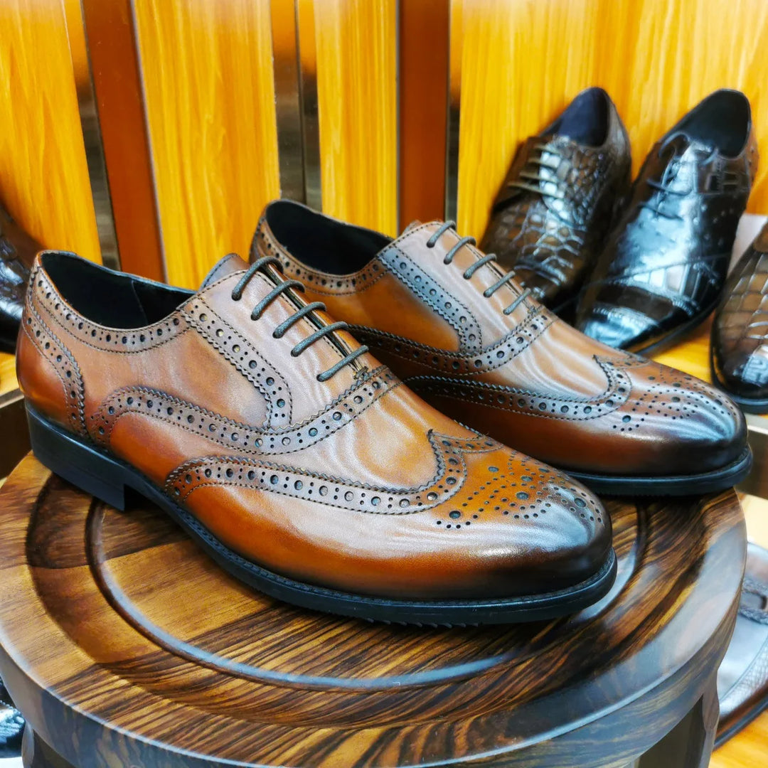 Alato Wingtip Brogue Oxfords
