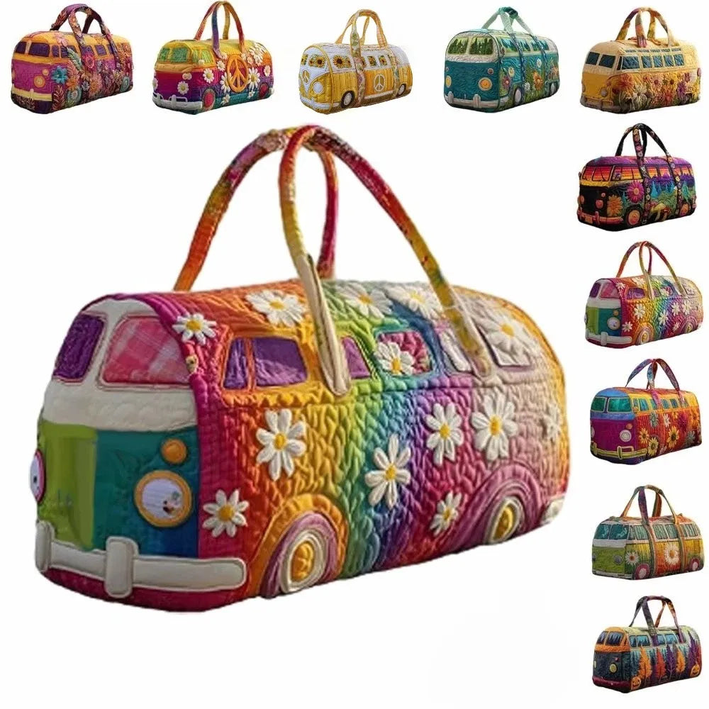 Wanderbus Quilted Duffle Bag