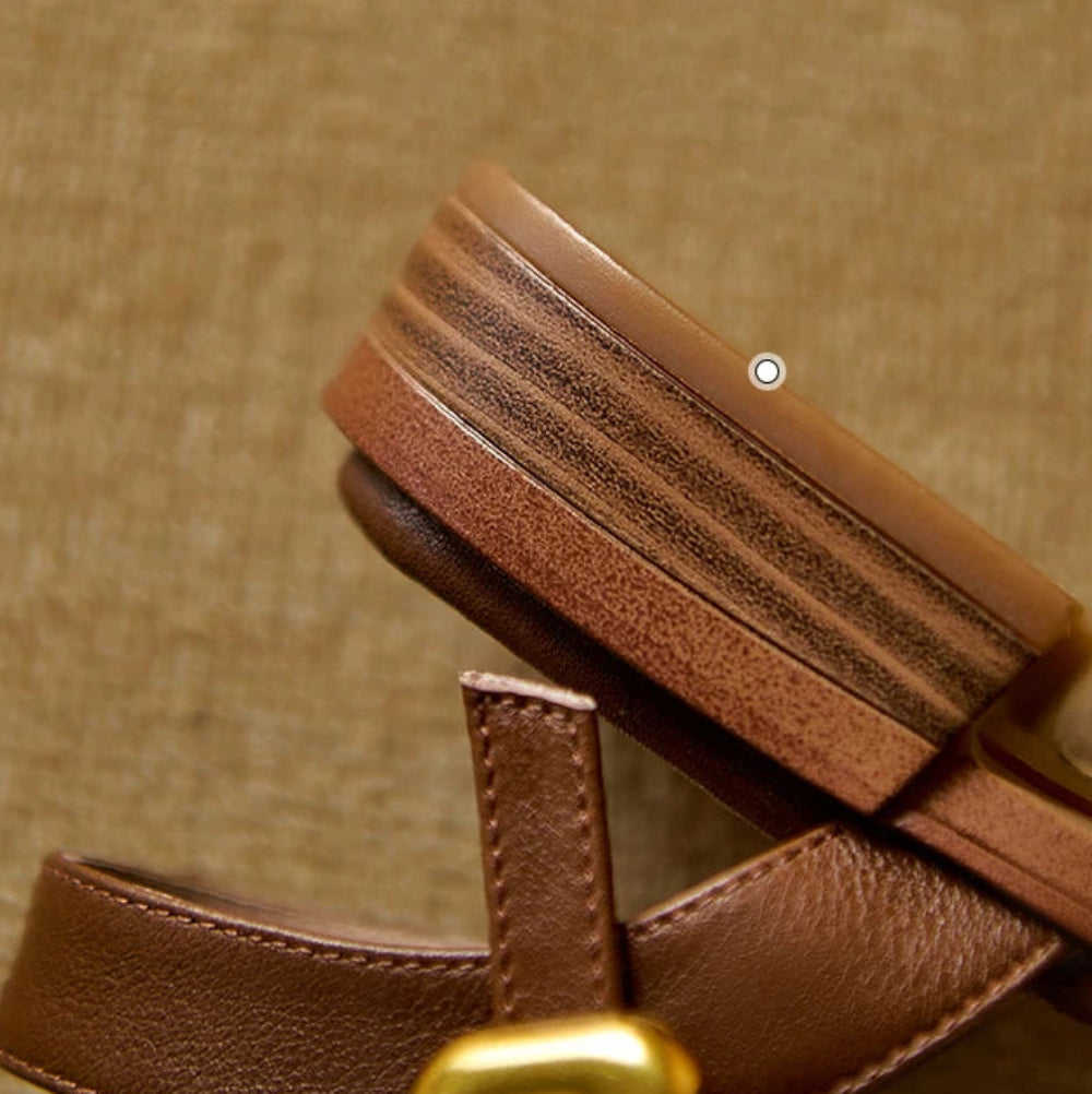 Portofino Leather Sandals