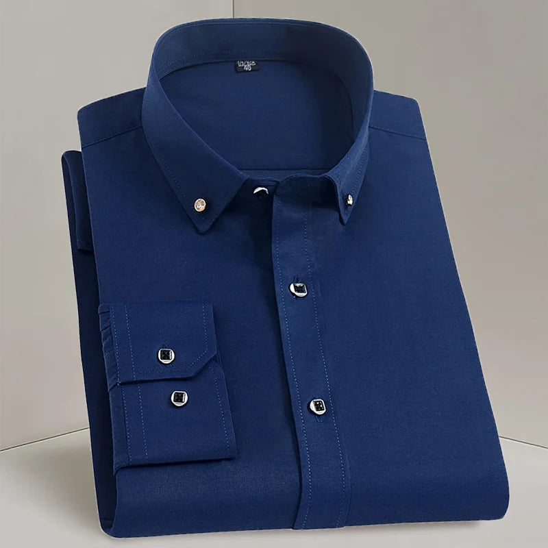 Crystalline Button Dress Shirt