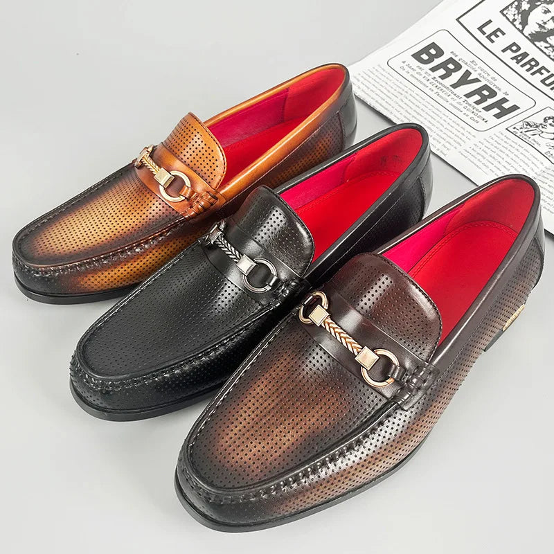 Renzo Leather Loafers