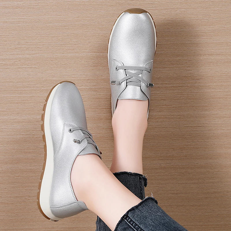 Mara Leather Sneakers