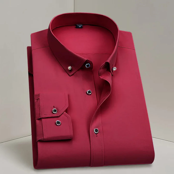 Crystalline Button Dress Shirt