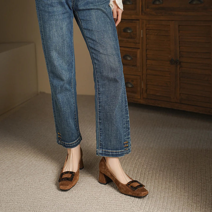 Adriana Suede Pumps