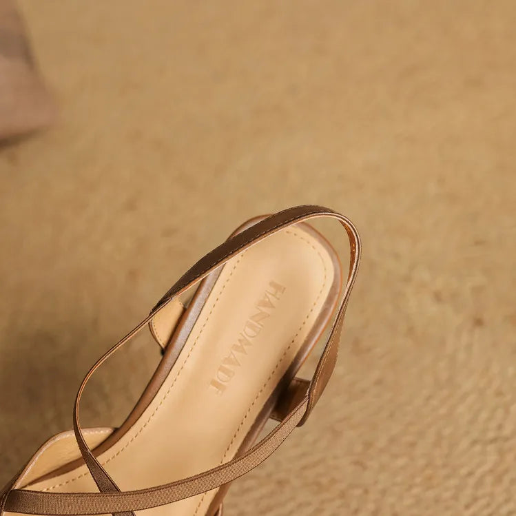 Lirena Leather Heels