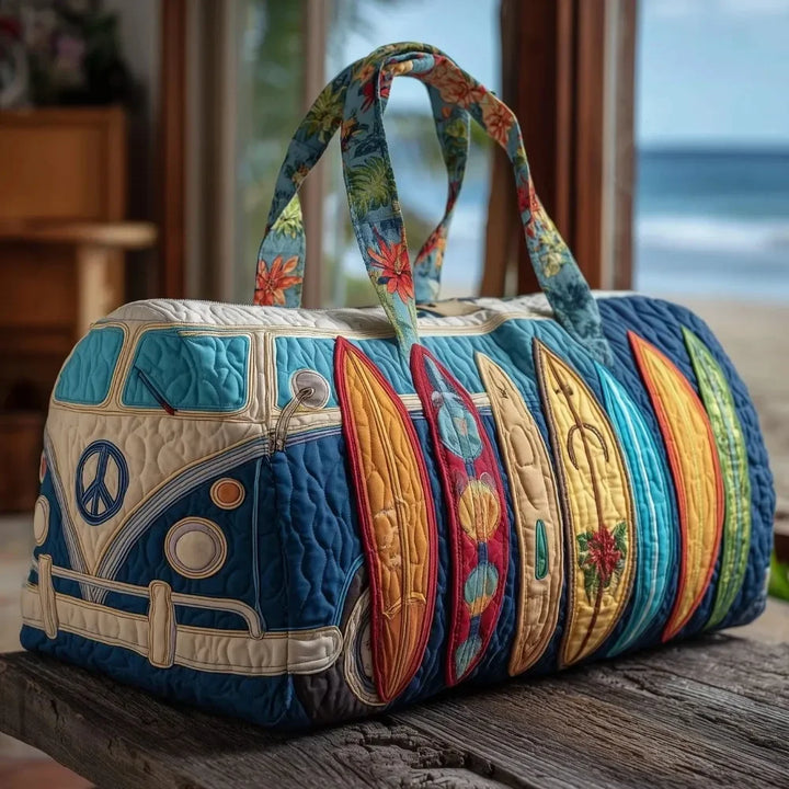 Wanderbus Quilted Duffle Bag