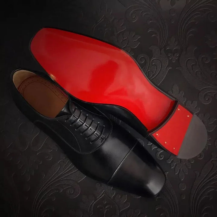 Cardinale Red Sole Oxfords