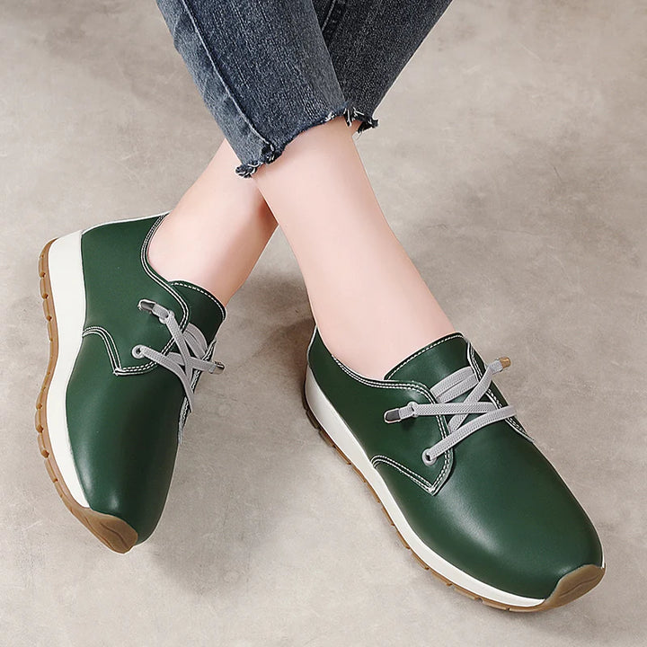 Mara Leather Sneakers