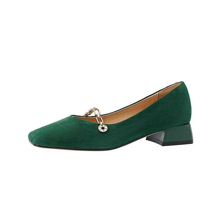 Marigold Chain Loafers