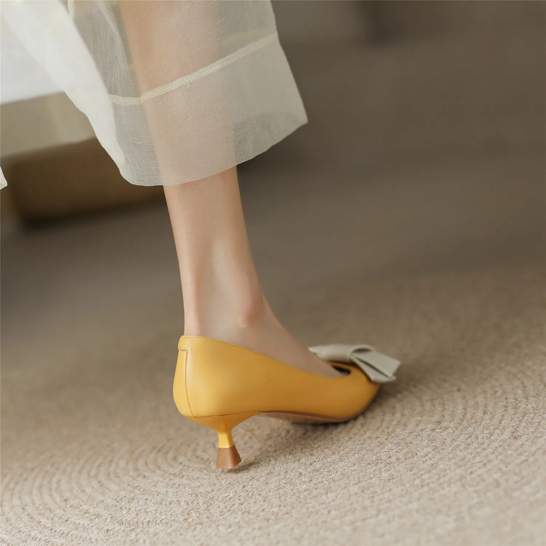 Bianca Bow Heels