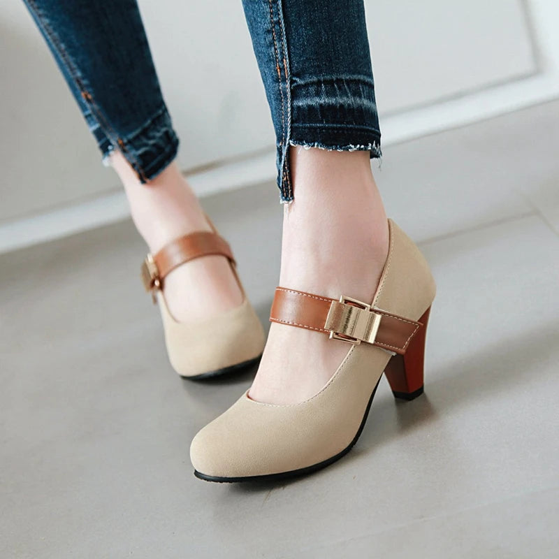 Maris Buckle Heels