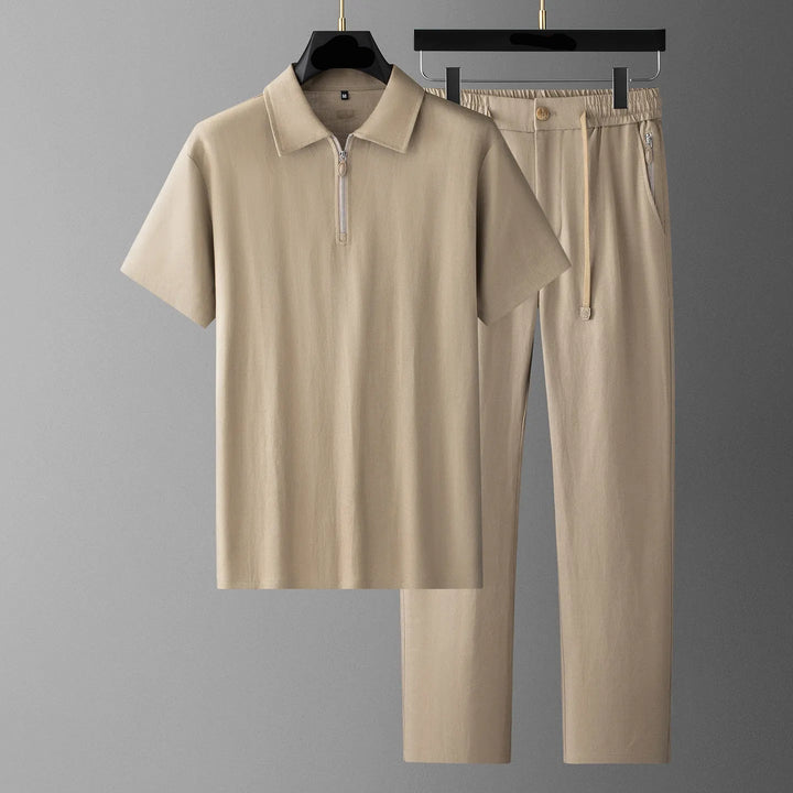 Halden Linen Zip Set