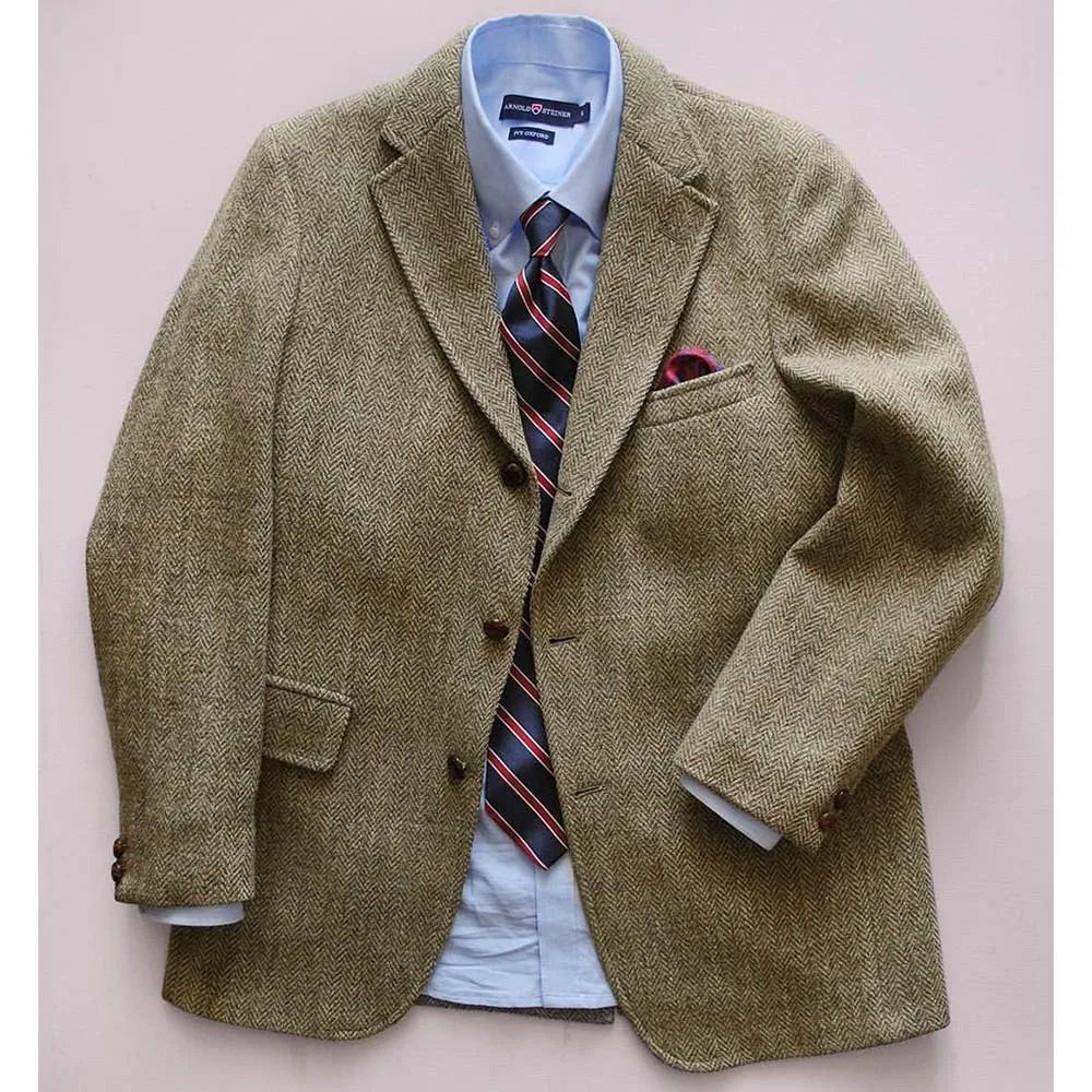 Lisca Herringbone Tweed Blazer