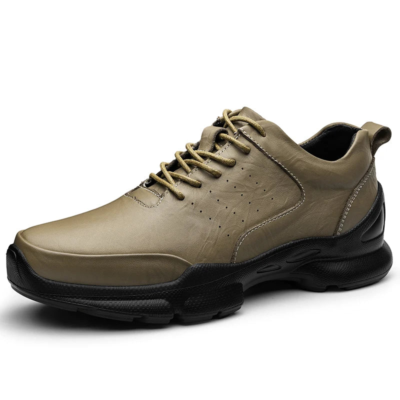 Andria Leather Trainer Shoes