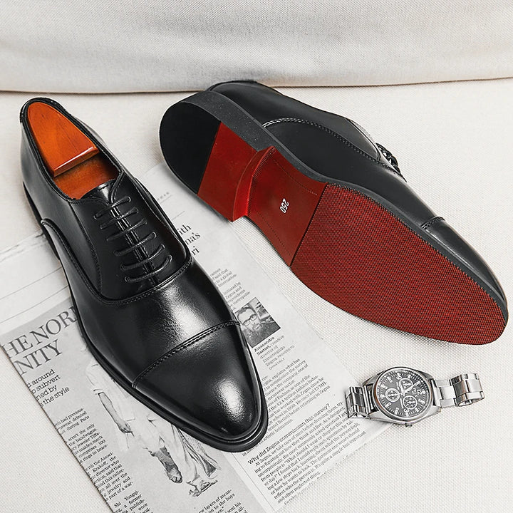 Cardinale Red Sole Oxfords