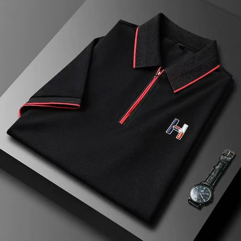Halsted Zip Polo