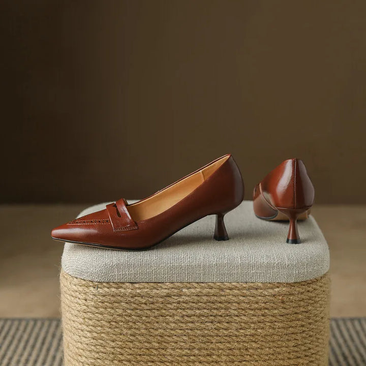 Loxley Penny Leather Pumps