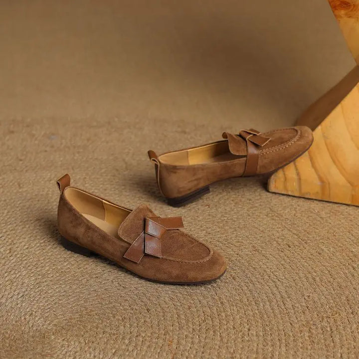 Aveline Soft Leather Loafers