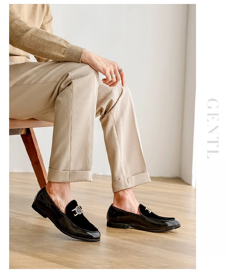 Vellutina Suede Bit Loafers