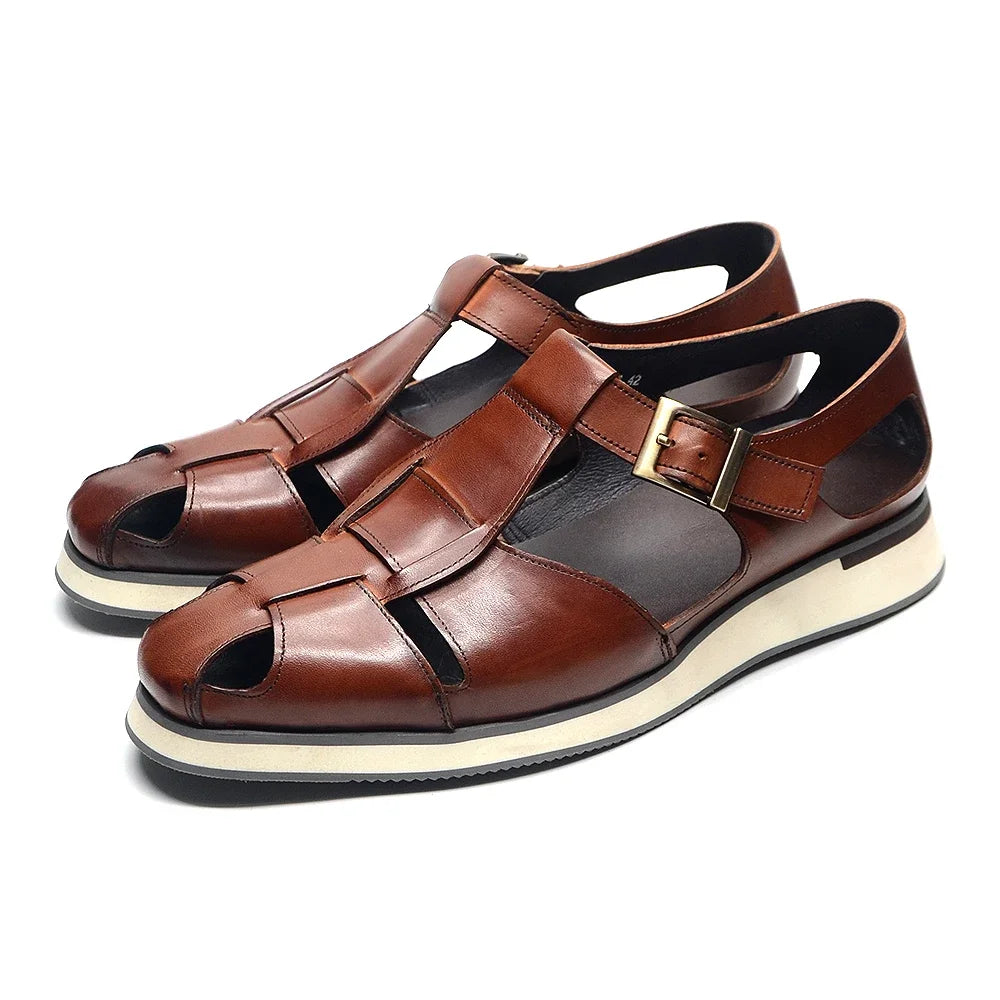 Caligo Leather Sandals