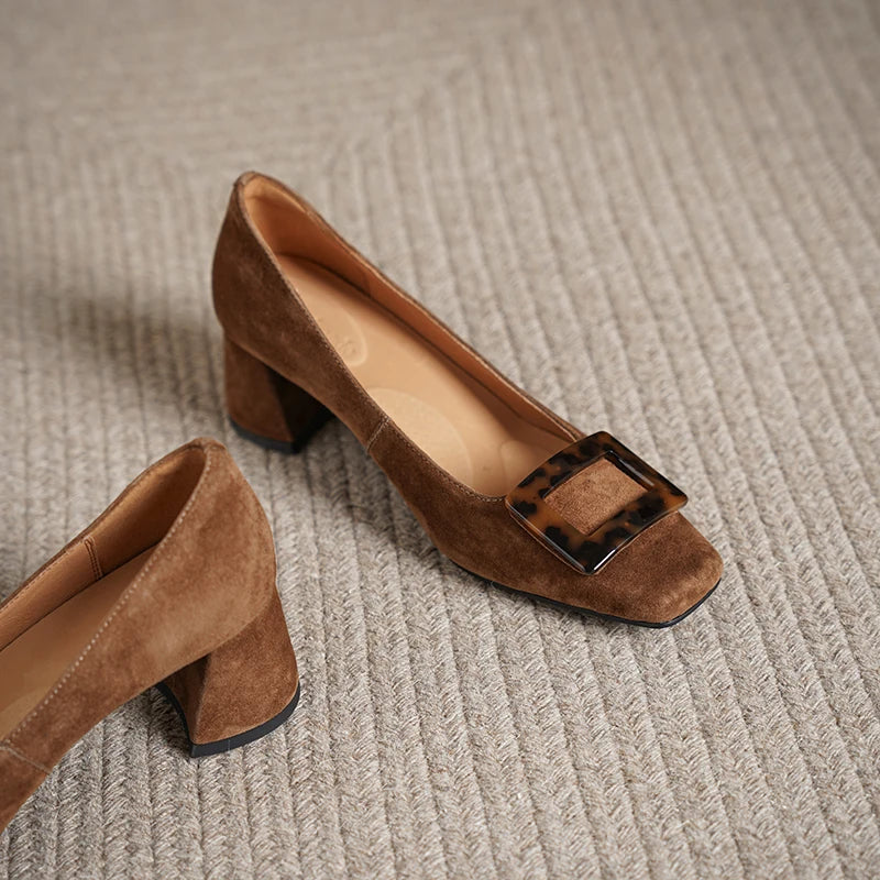 Adriana Suede Pumps