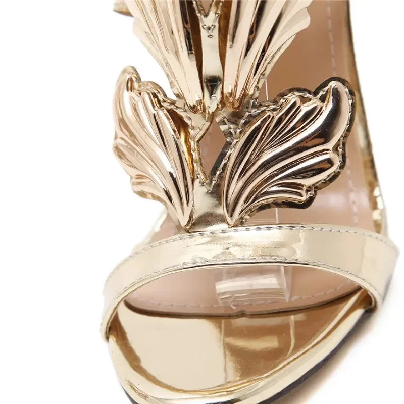 Aurelia Winged Stiletto Sandals
