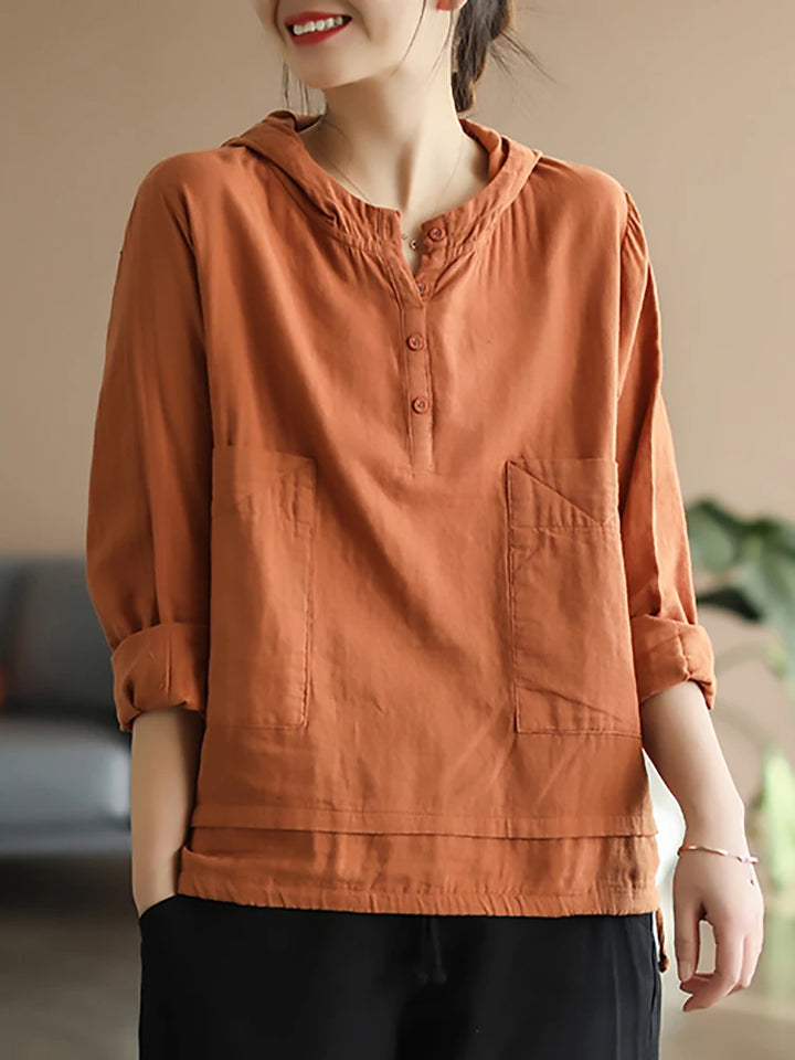 Haven Cotton Linen Hoodie