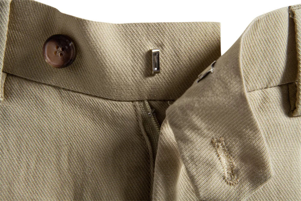 Coastline Pleated Linen Shorts