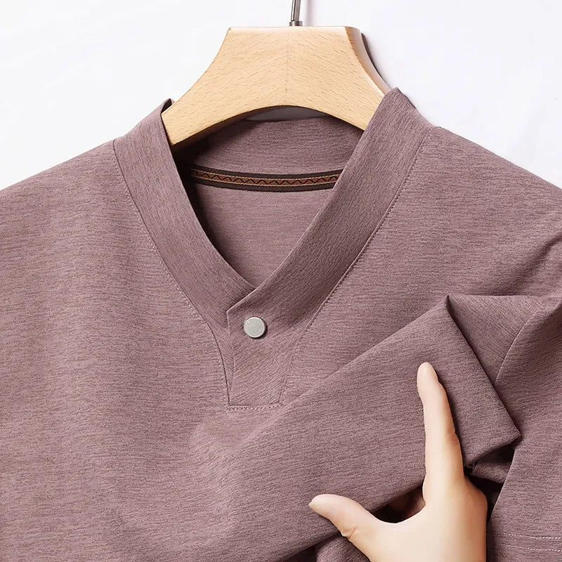 Calder Notch-Neck Tee