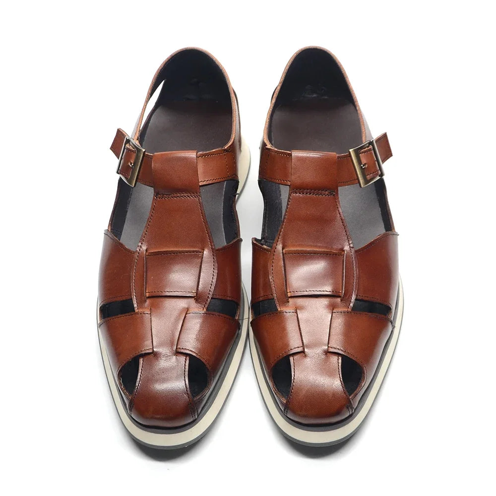 Caligo Leather Sandals